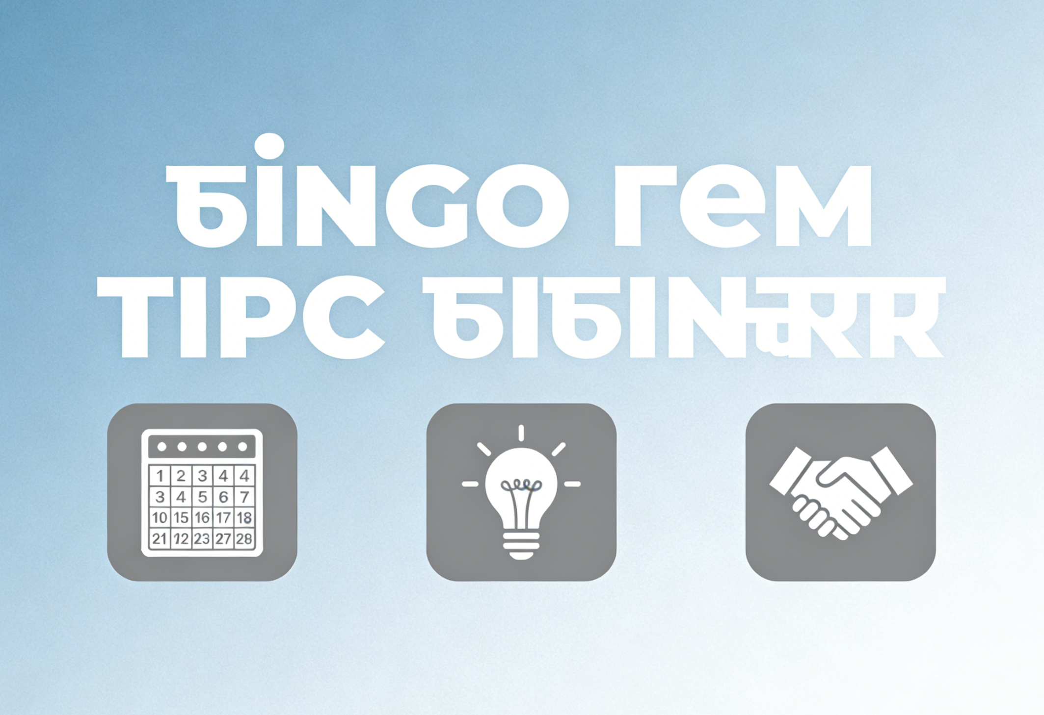 बिंगो गेम टिप्स बिगिनर्स